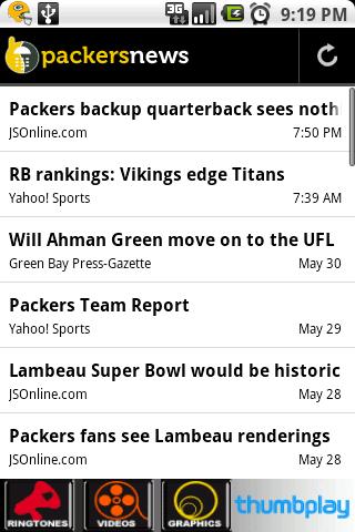 Packers News Android Sports
