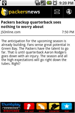 Packers News Android Sports