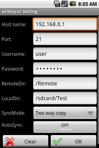 aFileSync Android Tools