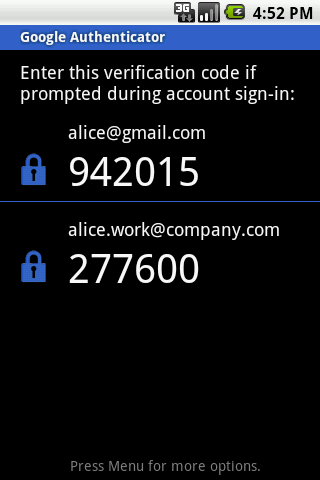 Google Authenticator Android Tools