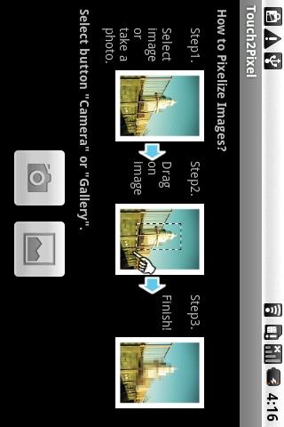 Touch2Pixel Android Multimedia