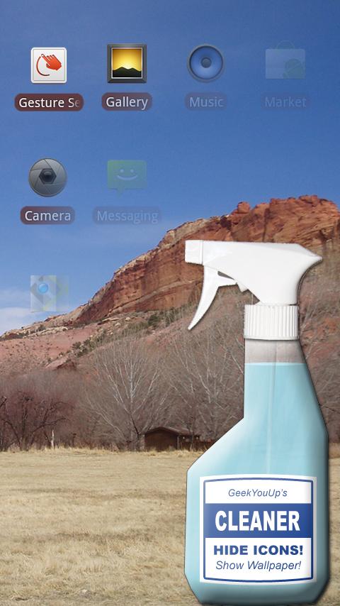 Cleaner (Show Wallpaper) Android Tools
