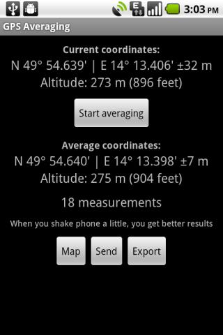 GPS Averaging Android Tools