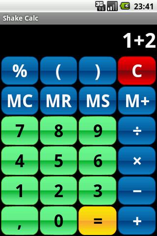 Shake Calc Android Productivity