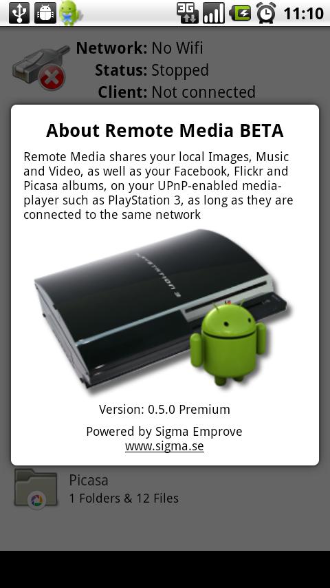 Remote Media BETA Android Multimedia