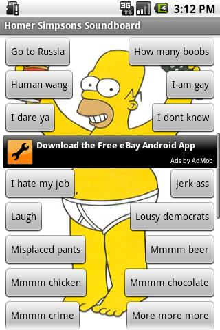 Homer – Simpsons Soundboard Android Entertainment