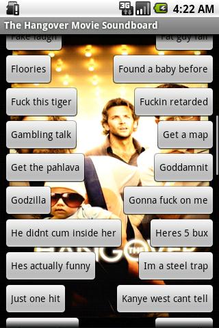 The Hangover Movie Soundboard Android Entertainment