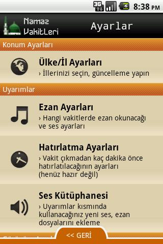 Namaz Vakitleri Android Books & Reference