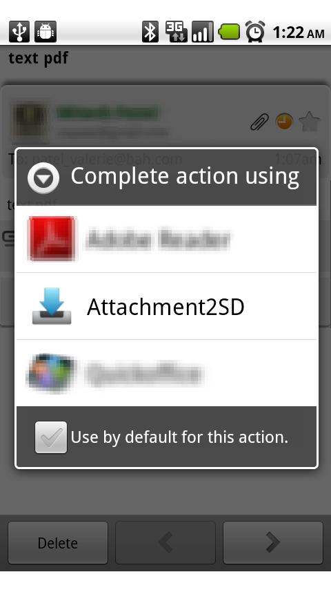 Attachment to SD Android Tools