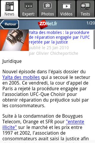 ZDNet France Android News & Weather