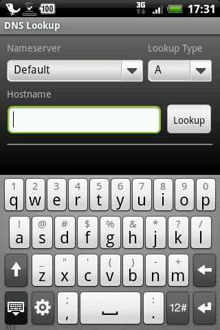DNS Lookup Android Tools
