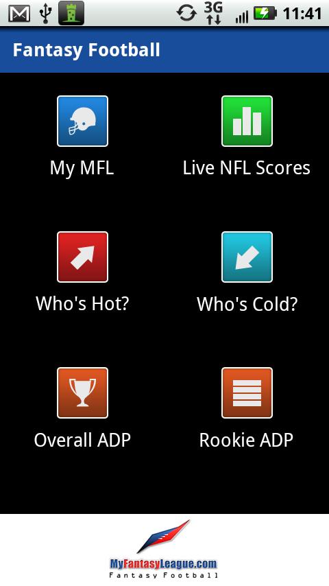 Fantasy Football Android Sports