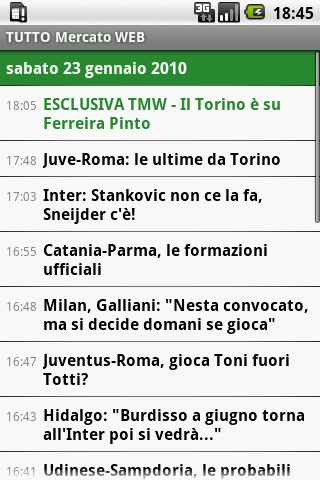 TUTTO Mercato WEB Android Sports