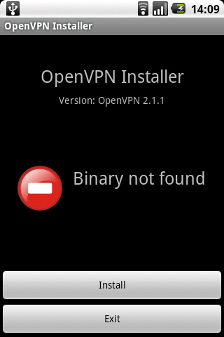 OpenVPN Installer Android Communication