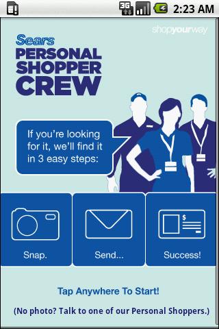 Sears2go Android Shopping
