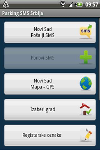 Parking SMS Srbija Android Communication