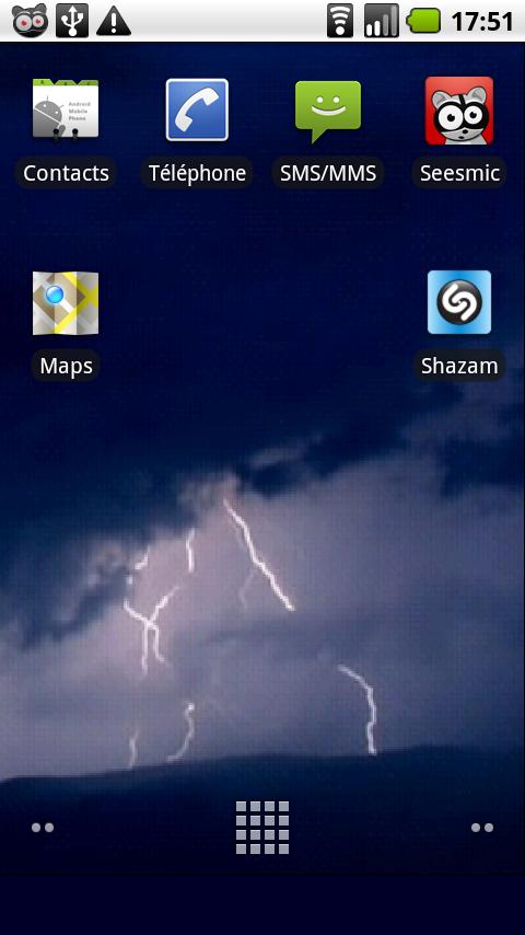 Storm (Live wallpaper) Android Themes