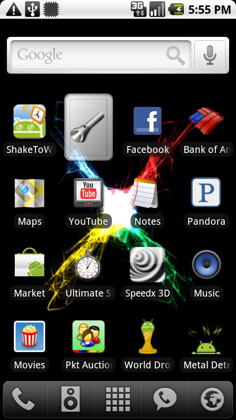 Nexus One Boot Live Wallpaper Android Entertainment