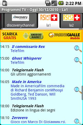 Programmi TV Android News & Magazines