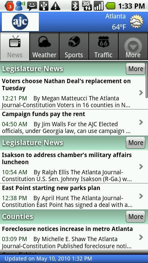 AJC Mobile News Android News & Weather