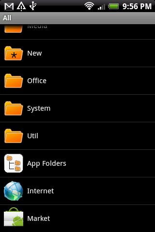 App Folders Android Productivity