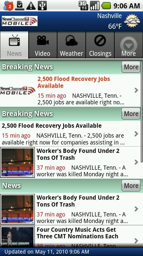 NewsChannel 5 Mobile Android News & Weather