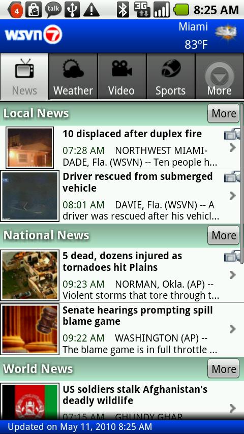 WSVN South Florida Android News & Weather