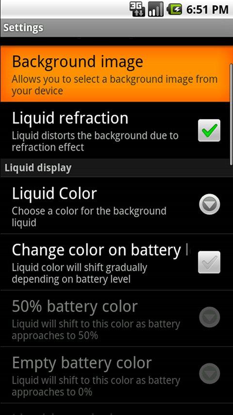 Liquid Battery DEMO Android Tools