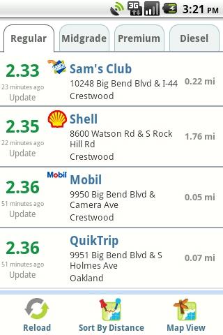 GasBuddy – Find Cheap Gas Android Travel & Local