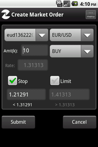 FXCM Mobile TSII Android Finance