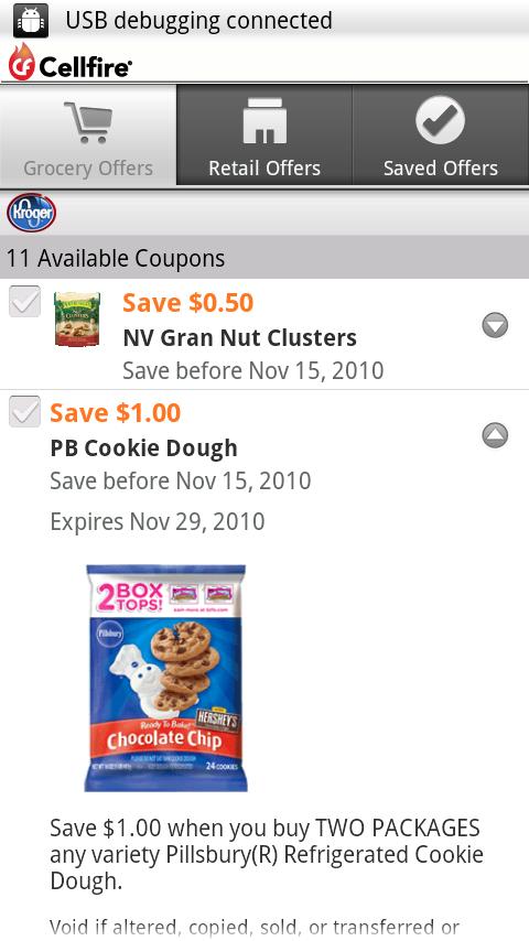 Cellfire Grocery Coupons Android Shopping