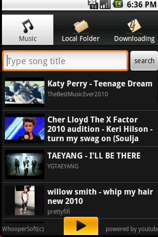 TubeMusic – music from youtube Android Multimedia