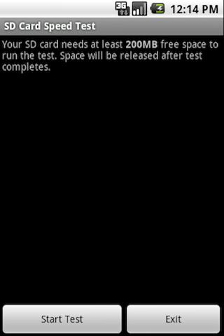 SD Card Speed Tester Android Tools