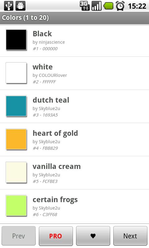 Colors Android Personalization