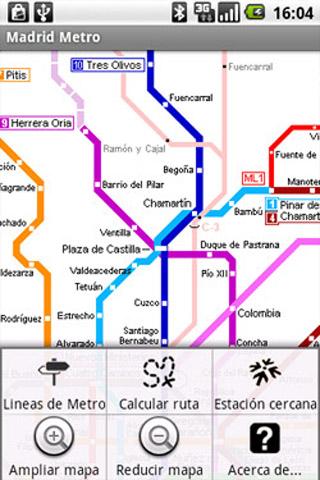 Madrid Metro Android Travel