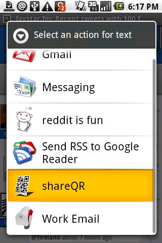 shareQR Android Tools