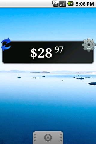 USAA Balance Widget Android Finance