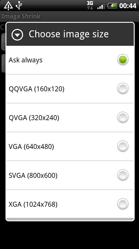 Image Shrink Android Multimedia
