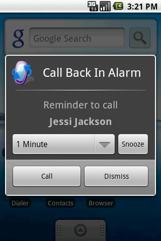 Call Back In (Free) Android Productivity