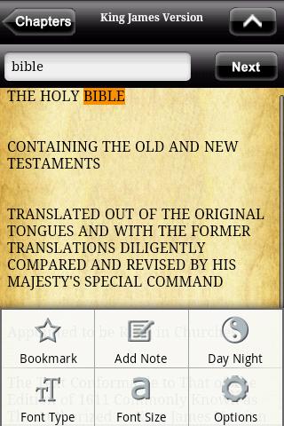 Holy Bible -King James Version Android Lifestyle