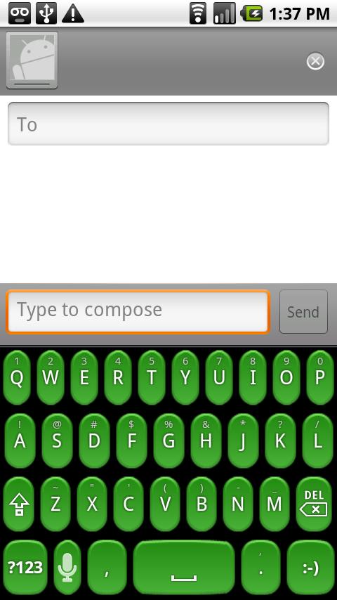 Better Keyboard – Pre Green Android Themes