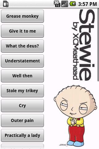 Stewie Griffin Sounds Android Entertainment