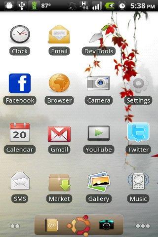 ADW Ubuntu Theme Android Themes