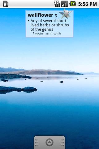 Word of the Day Widget Android Reference