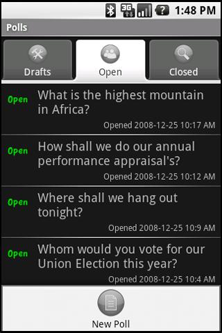 Polls 1.3 Lite Android Communication