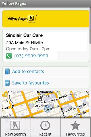 Yellow Pages® Australia Android Lifestyle
