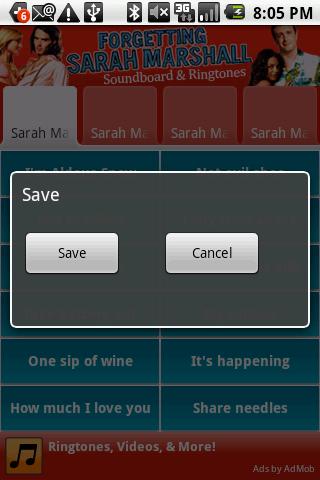 Sarah Marshall Soundboard Android Entertainment