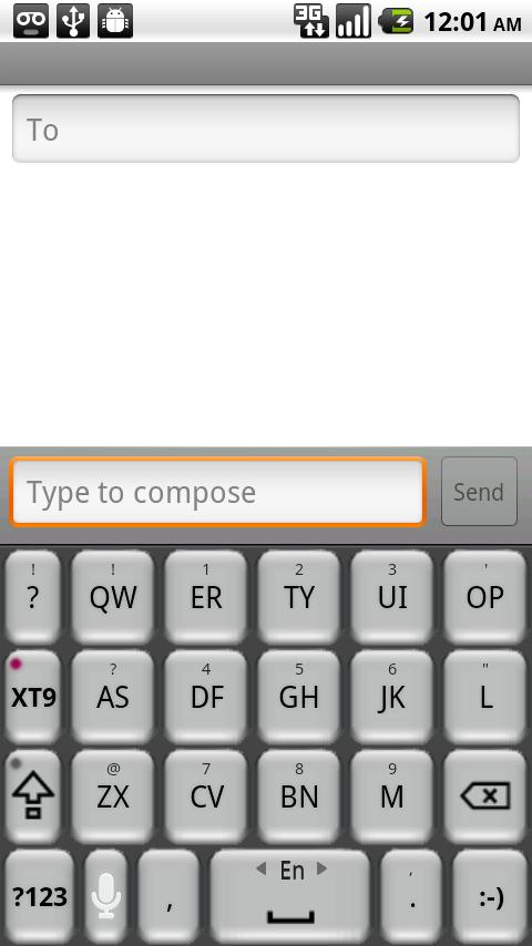 Better Keyboard: Grey by beagz Android Themes