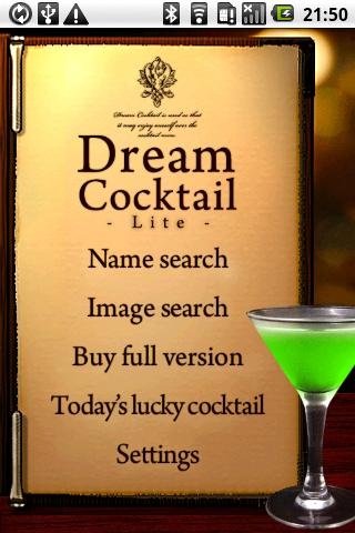 DreamCocktail Lite Android Lifestyle
