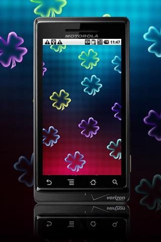 Leaf Bubbles Live Wallpaper Android Entertainment